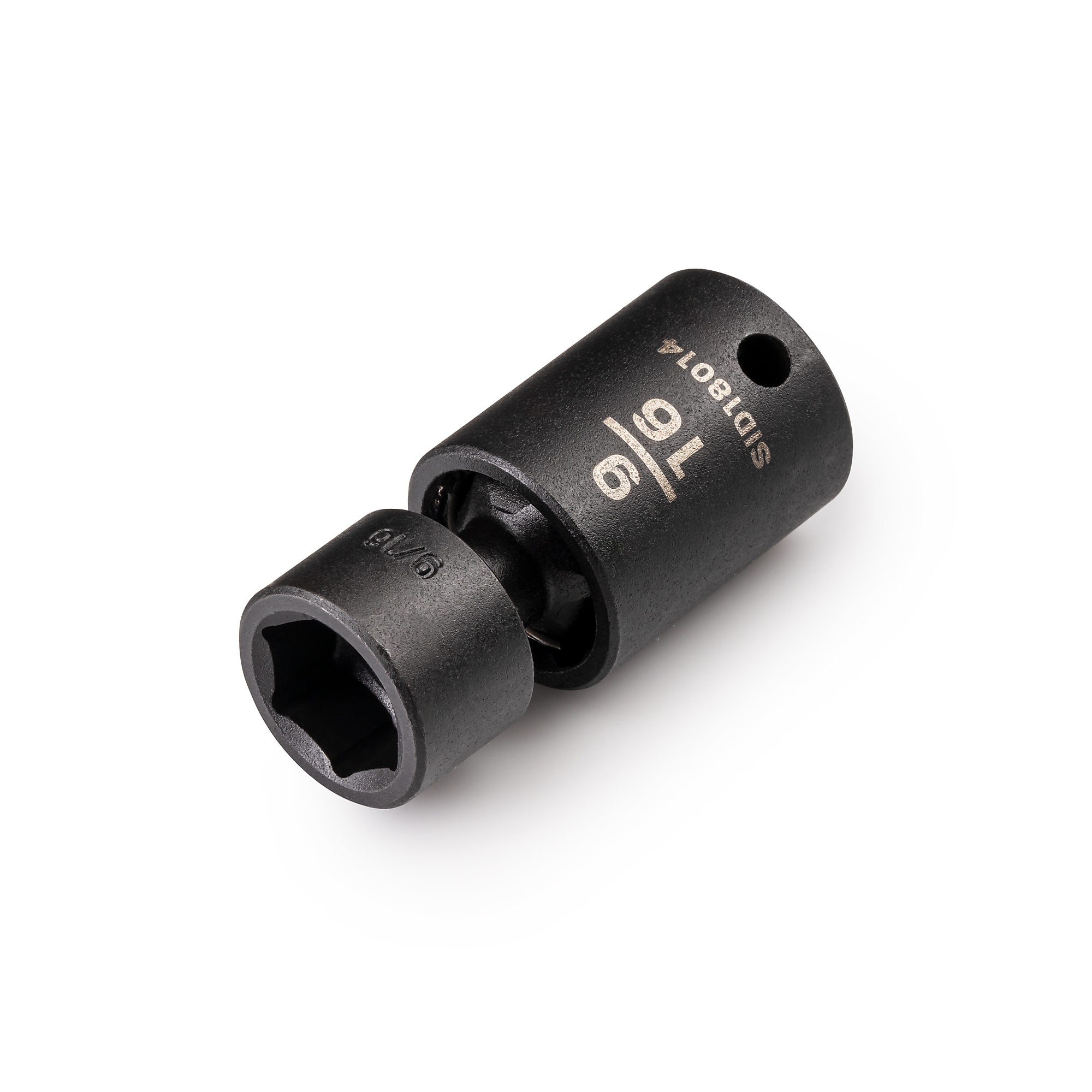 TEKTON 3/8 Inch Drive x 9/16 Inch Shallow 6-Point Universal Joint Impact Socket | SID18014